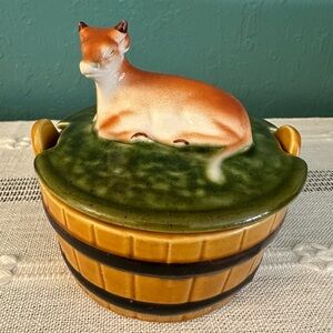 Vintage butter dish